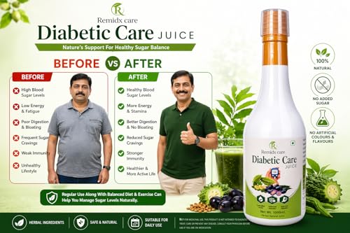 Image of Dia Free 1L | Clinically Proven Diabetic Care | Supports Healthy Blood Sugar Levels & Insulin Sensitivity | Reduces Post Meal Sugar Spikes | Amla, Karela, Jamun, Triphala & More