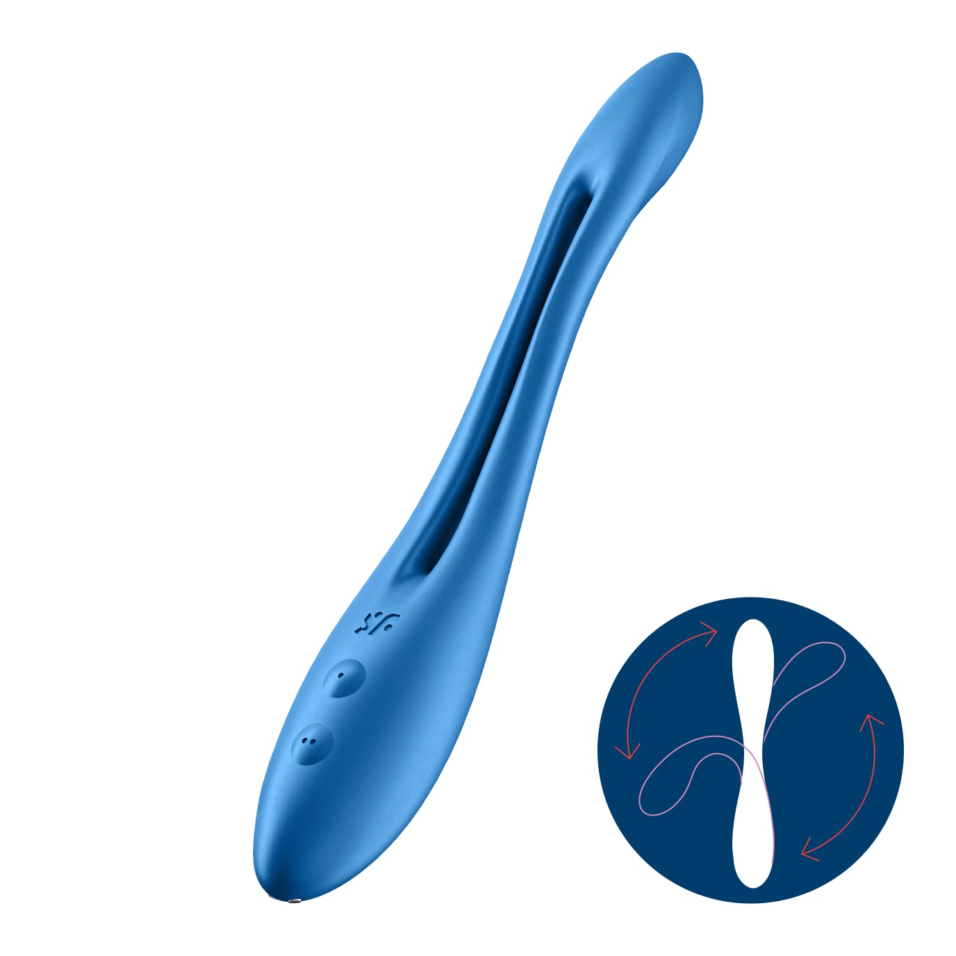 Satisfyer Elastic Game Multi-Vibratori | Stimolatore flessibile per Donne, Uomini e Coppie | Sex Toys con 16+ Funzioni | Vibratore per il Punto G e il Clitoride | Impermeabile (IPX7)