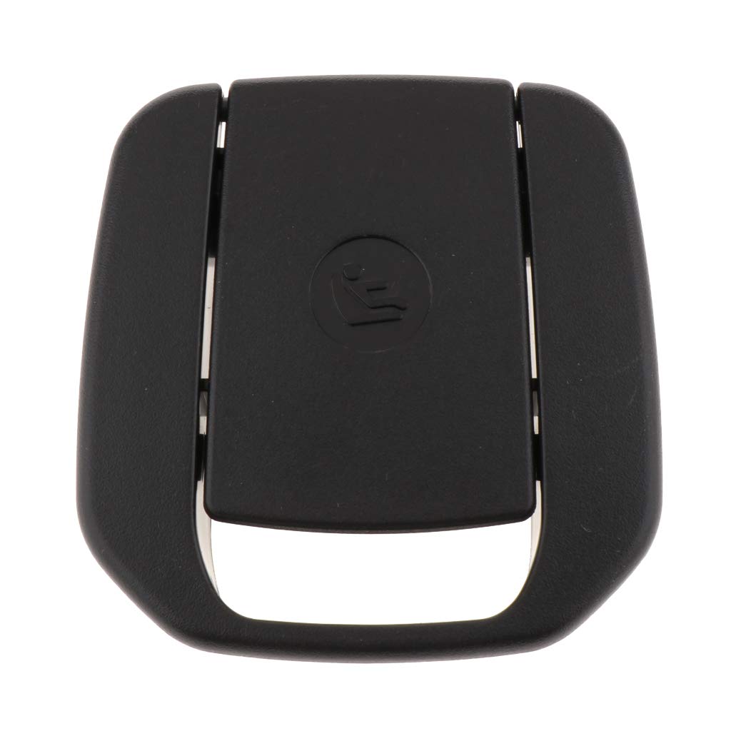 Cubiertas Isofix Reemplazo de Plástico Coches para Asiento Trasero de Niño - Negro