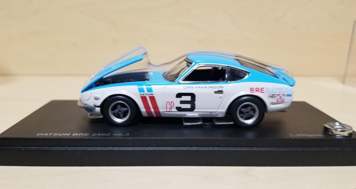 Amazon.co.jp: 1/43 京商 DATSUN BRE 240Z #3ダットサン フェアレディ