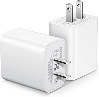 USB C Fast Charger Block【2-Pack】 20W Fast Charing Type C Wall Charger Power Brick Adapter Compatible with iPhone 13/12/11 Pro Max/Pro/Mini/Xs Max/XR/X, iPad,iPad Pro 2020,Airpods