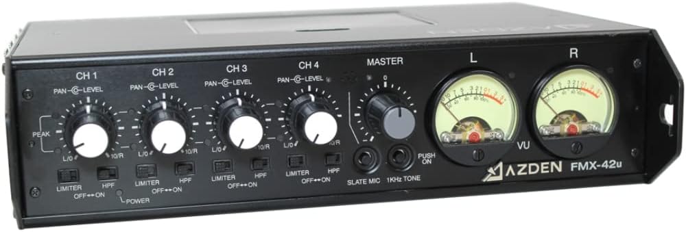 Azden FMX-42U Professional Portable Mixer