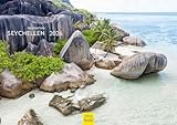 Edition Seidel Premium Kalender Faszination Seychellen 2026 Format DIN A4 Wandkalender Afrika Inseln Strand Meer Küste Palmen