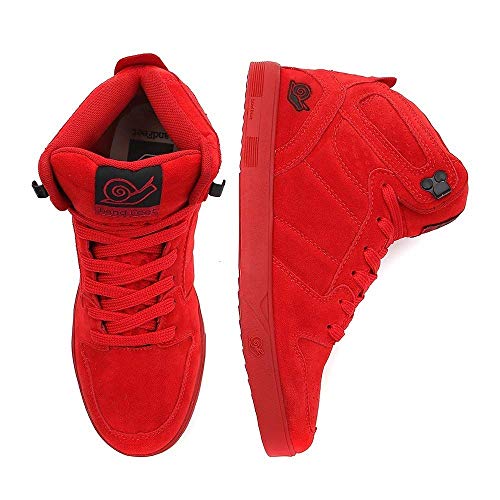 Tênis Landfeet Original Cano Alto Couro Embarcadero Il Vermelho 44