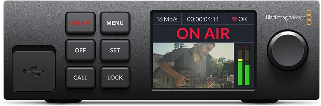 Blackmagic Design Web Presenter HD Livestream Interface