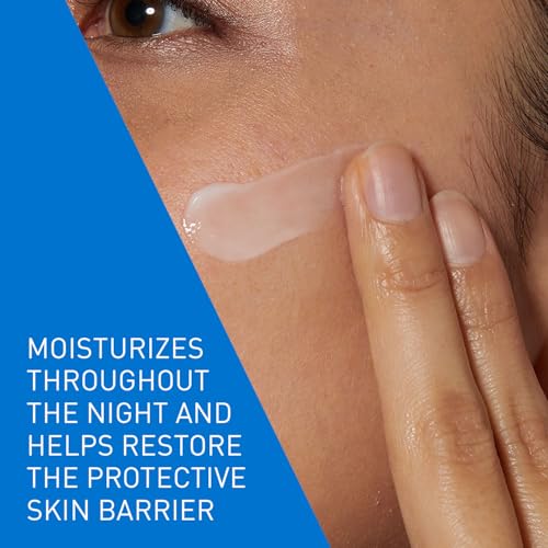 Image of CeraVe PM Facial Moisturizing Lotion For Normal To Dry Skin (52ml) - Formulated With 3 Essential Ceramides, Niacinamide And Hyaluronic Acid | Ultra Lightweight Night Cream