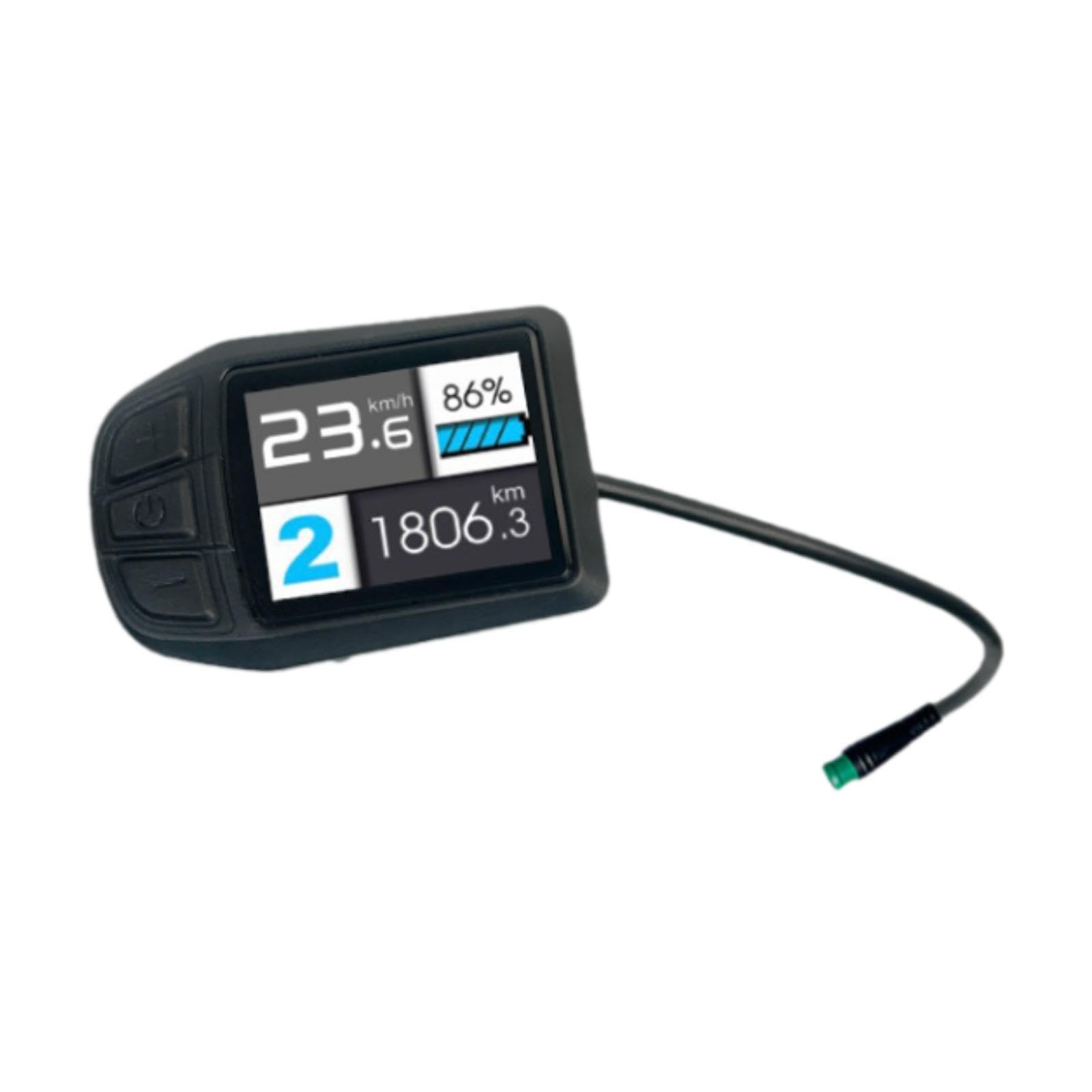 Gralara Display Elettrico Bici Schermo Display Colorato Pannello Controllo LED Accessori PP Resistente Adatto per