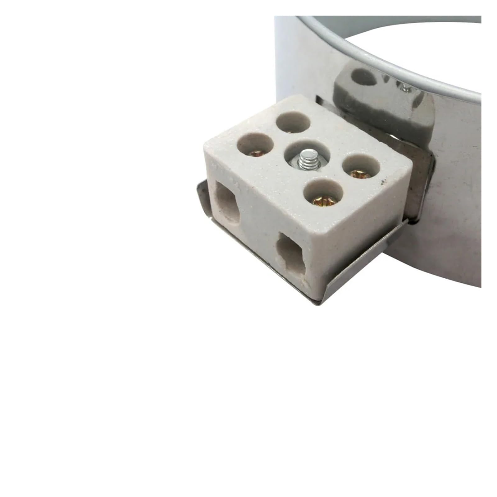 PVUVT Bandheizung, 220 V, 550 W/700 W/900 W/1000 W/1150 W, Innendurchmesser 130 Mm, Glimmerkeramikelement, Edelstahl, Höhe 50 Mm/60 Mm/80 Mm(380V,1000W 130x90mm(IDxH))