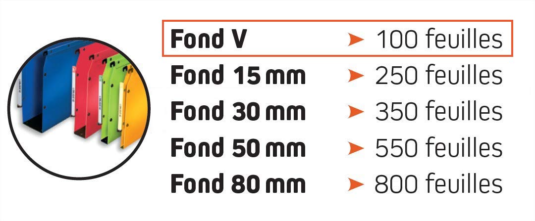 Elba Ultimate PP Lot de 10 Dossiers Suspendus pour Armoire Fond en V Polypro Opaque Bleu
