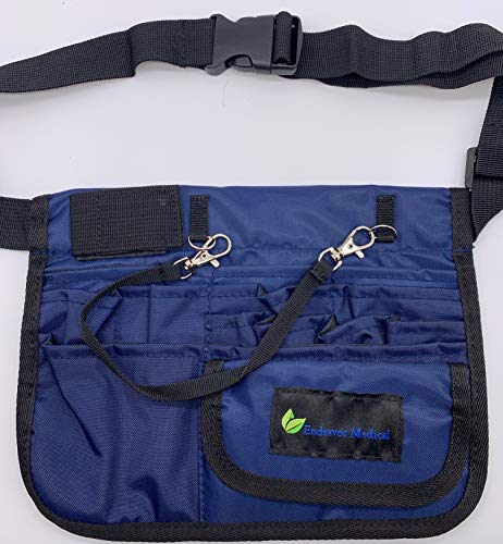 Professional Medical Organizer Belt Waist Pack for Nurse, CNA, CRNA, EMT, NP, PA