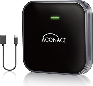 Wireless CarPlay Adapter - 2023 Newest Wireless CarPlay Dongle Convert Wired to Wireless Magic Box Carplay Ai Box for OEM Wired Car Play Cars from 2015 and iPhone iOS 10+, Plug & Play
