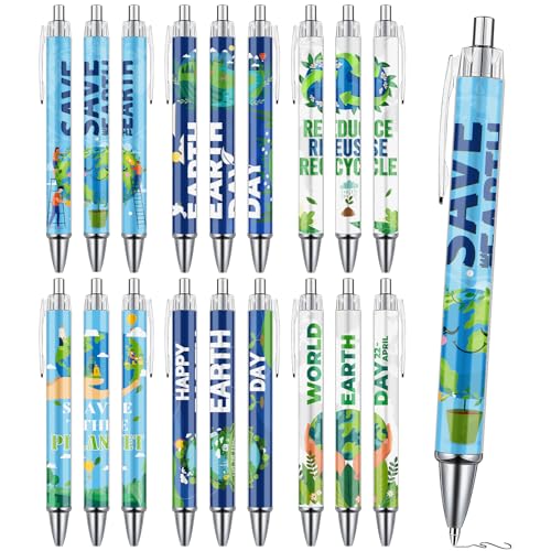 Hamdwerk Earth Day Ballpoint Pens - 24 Pcs Environmental Protection