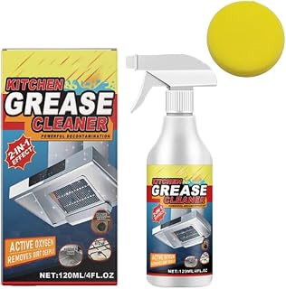 Powerful Kitchen Grease Cleaner, Clean Up Kitchen Oil Stains, Stubborn Stains Cleaner (1 Set)