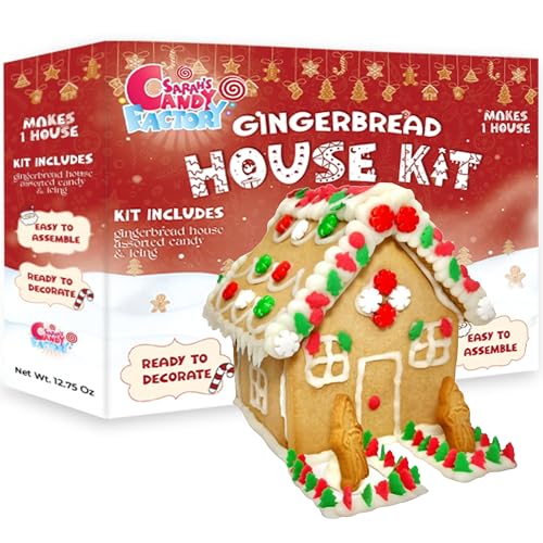 Gingerbread House Kit 12.75 Oz – Holiday Cookie...