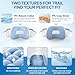 Replacement CPAP N30I Frame System for Airtouch N30I & Airfit N30I, 2PCs Fabric Nasal Pillow Mask Cushion (M) Included - Cotton/Velvet Version, ItAll Supplies with Swivel Elbow (Without Headgear)