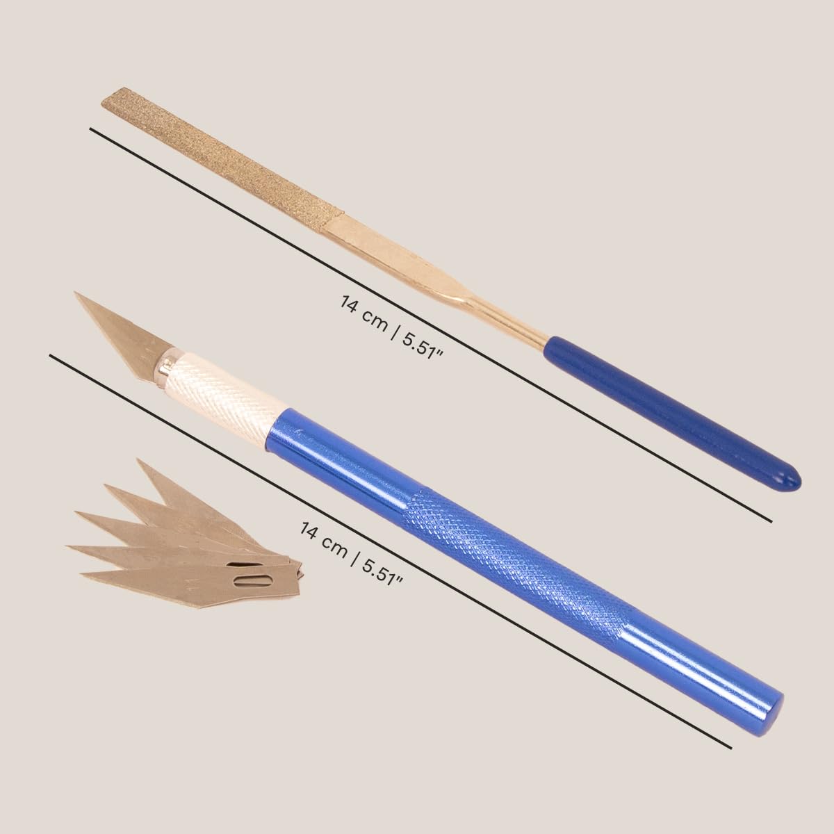 Kit D’Outils Modélisme Hartem – 8 Pièces : Pinces, Couteau, Limes, Polissage – Pour Gundam, Gunpla, Warhammer – Débutant Ou Expert