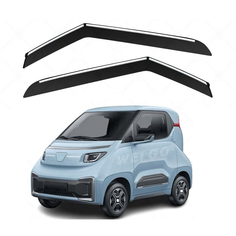 Déflecteurs de vent pour Nano EV 2021+ fini la buée et les bruits de vitre avec ce pare-pluie