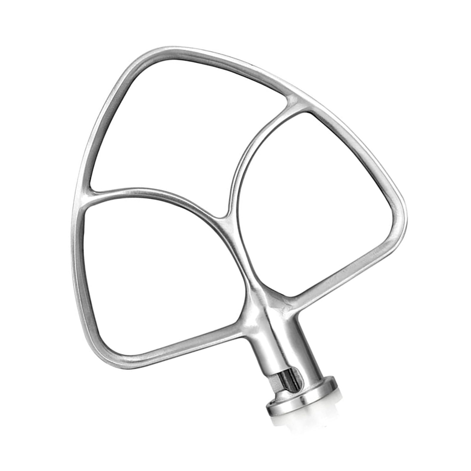 Tsophreniq Stainless Steel Flat Beater for 4.5-5QT Tilt Stand Mixer Attachment for Kitchen Paddle Baking Pastry Dough Mixing Stainless Steel Beater Replacement