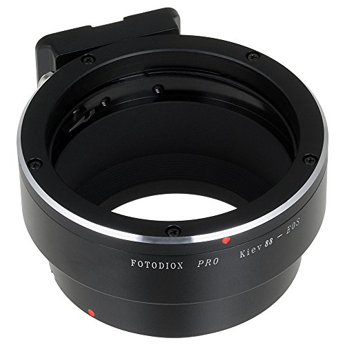 Image of Fotodiox Pro Lens Mount Adapter - Kiev 88 Lens to Canon EOS (EF, EF-S) Camera System (Such as 7D, 60D, 5D Mark III and More)