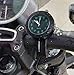 SLYHHZHMY Motorcycle Car Clock Bicycle Clock Glow-in-The-Dark, Waterproof Motorcycle Bicycle Handlebar Clocks 2.2-2.5 Cm Handlebar Universal (Black Color)