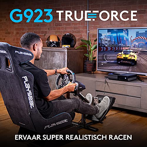 Logitech G923-racestuur en -pedalen met TRUEFORCE forcefeedback tot 1000 Hz, responsief pedaal, startregeling voor… - Image 3