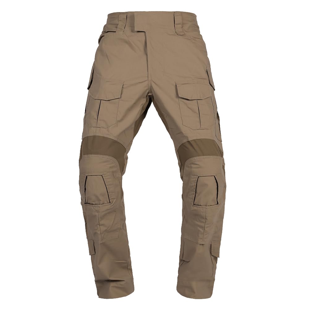 EMERSONGEAR Gen3 Pantalon de Paintball avec genouillères, Pantalon de Combat Militaire, Airsoft, Pantalon BDU pour Chemises, Pantalons, Ranger Vert