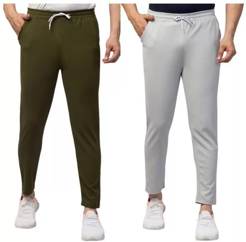 Image of Men's Track Pant Casual Wear Runing Sports Joggers Lower Pack of 2