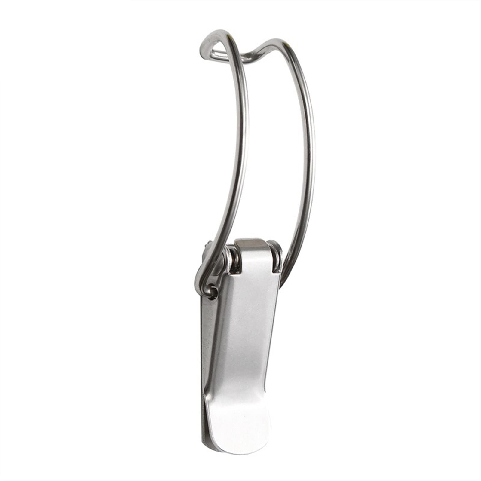 NVSFZGIYG Stainless Steel Metal Spring Suitcase Chest Toggle Locking Latch Catch Clasp Hasp Light Box Door Buckle