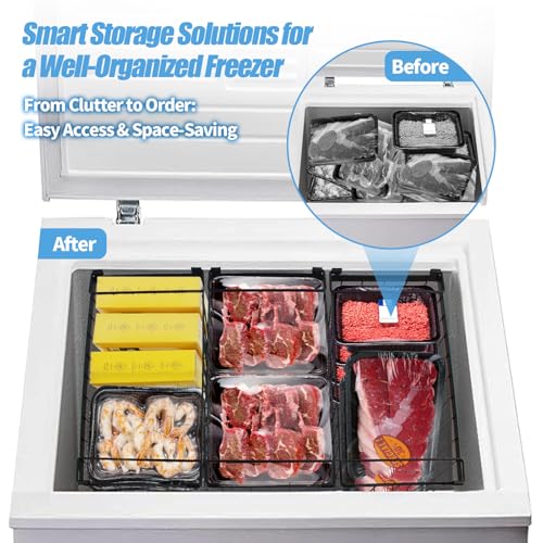Panier de congélation empilable pour optimiser le rangement 198L - 6