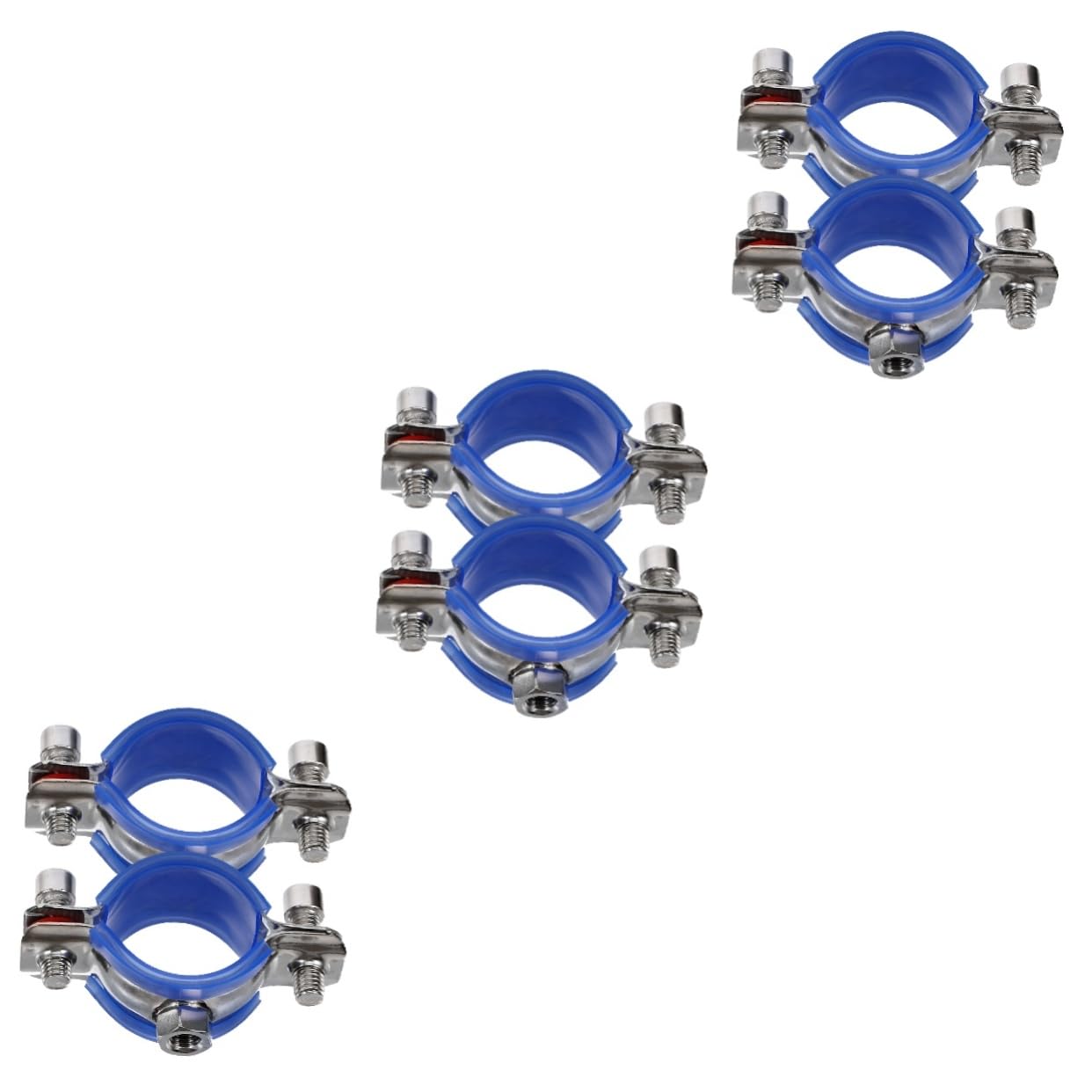 Colliers pour tuyau inox Lurrose pour stopper les vibrations et fixer les tubes muraux
