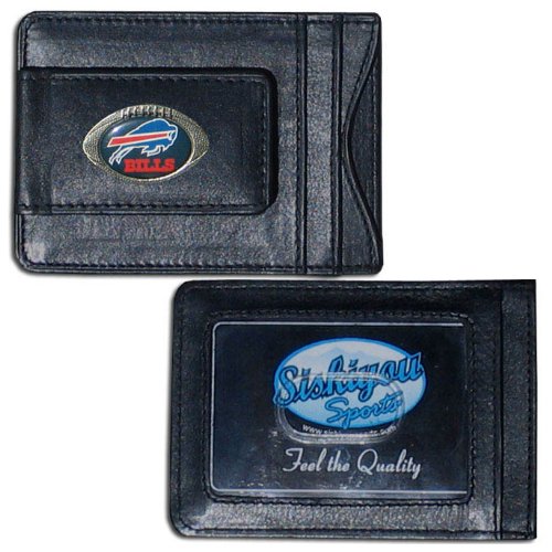 Image of NFL Leather Money Clip Cardholder