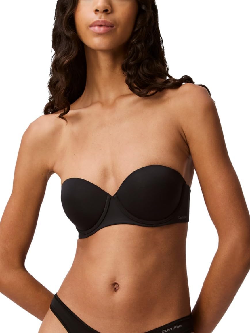 Calvin Klein Women's Perfectly Fit Strapless Convertible Push-Up Bra