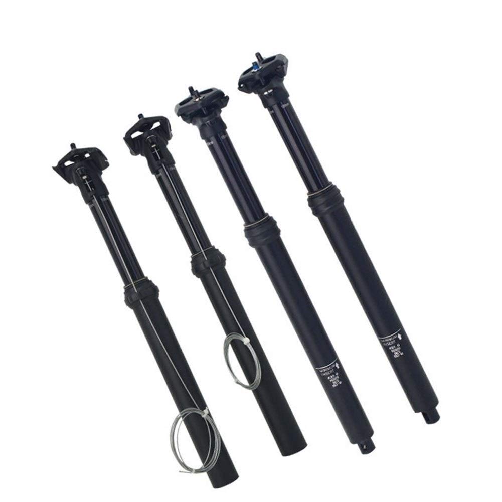 Reggisella per Bicicletta Sollevamento Bicicletta Reggisella 30,9 Regolazione di Routing ed Esterni Interno 31,6 Millimetri Idraulico di Controllo del Filo Tubo Sella Reggisella Telescopico