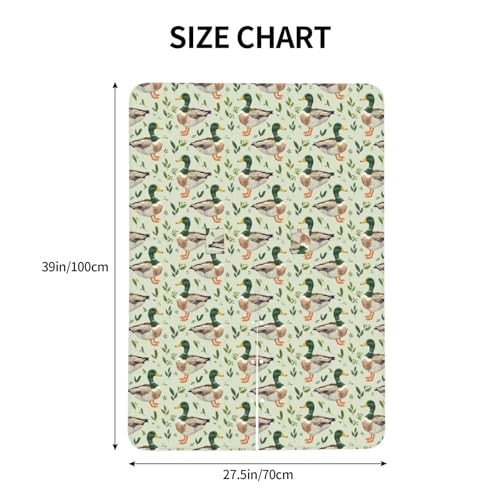 Image of Cute Mallard Duck Baby Car Seat Canopy Nursing Cover for Newborn Car Seat Breastfeeding Covers Blanket Newborn Shower Gift