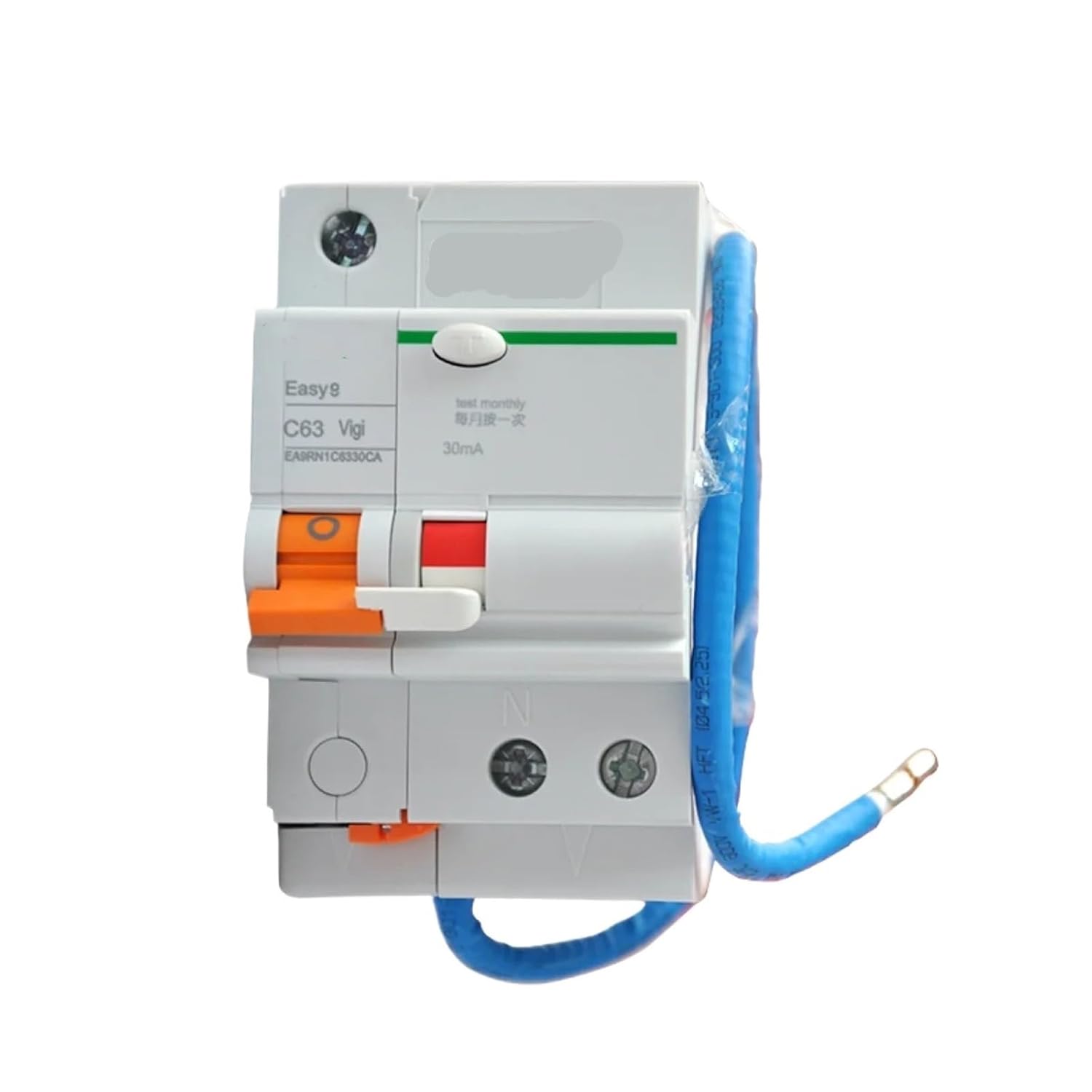 EA9RN1C4030C Model EA9RN1C4030CA EA9R 1P+N C40A 30mA A 1P+N | C | 30mA | 40A EA9R Leakage Protection Circuit Breaker