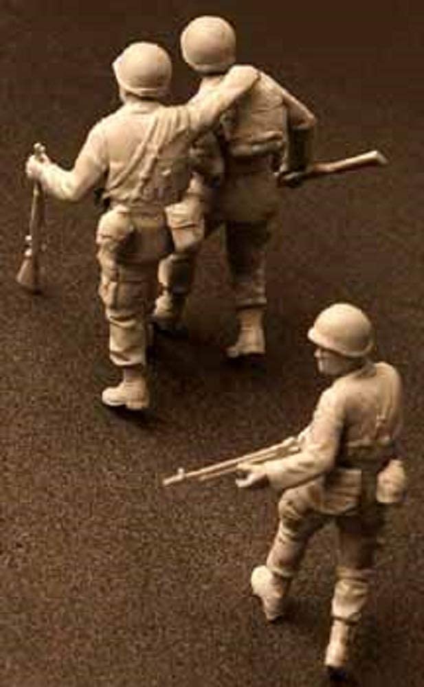 Amazon | マスターボックス 1/35 アメリカ 空挺部隊兵士 負傷した将校