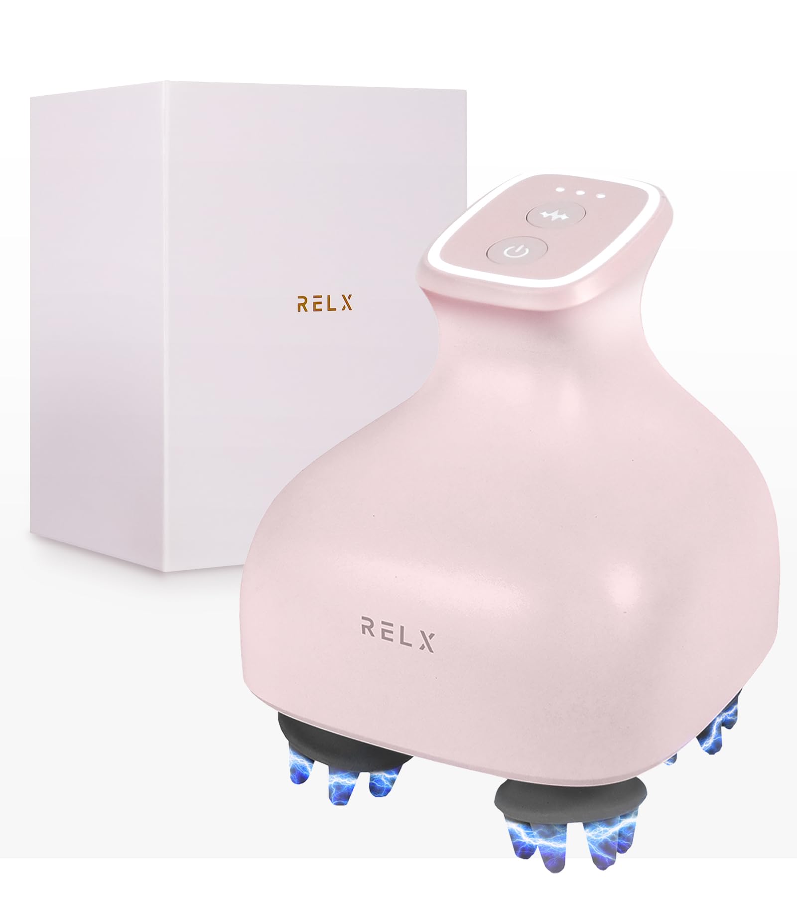 EMS ヘッドスパ IPX7防水【日本企業企画】美容家電 頭皮ブラシ Amazon | RELX 【AbemaTVで紹介】 EMS ヘッドスパ IPX7防水【日本企業