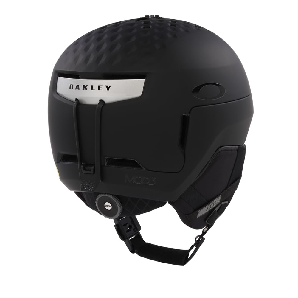 Oakley Mod3 Schwarz - Moderner modularer Ski- und Snowboardhelm, Größe M - Farbe Matte Blackout