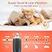 CATPICK 7-Speed 360° LED Strong Light Dog Nail Grinder Quiet Cat Nail Grinder Dog Nail Trimmers for Large Medium Small Dogs Cats Pets Claw Trimmer Quick Sensor