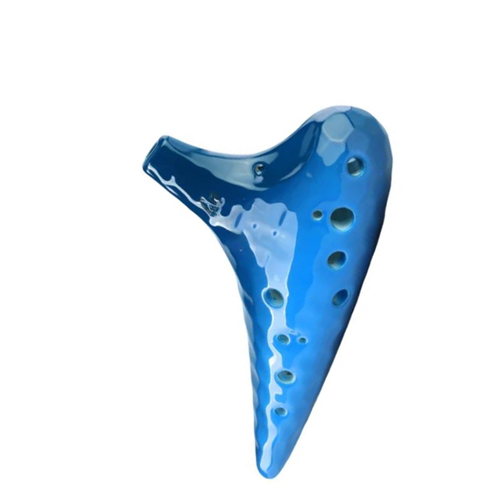 Początkujący instrumentokaryna 12otworowa Ceramiczna Okaryna Akcesoria Muzyczne Profesjonalny Instrument Muzyczny