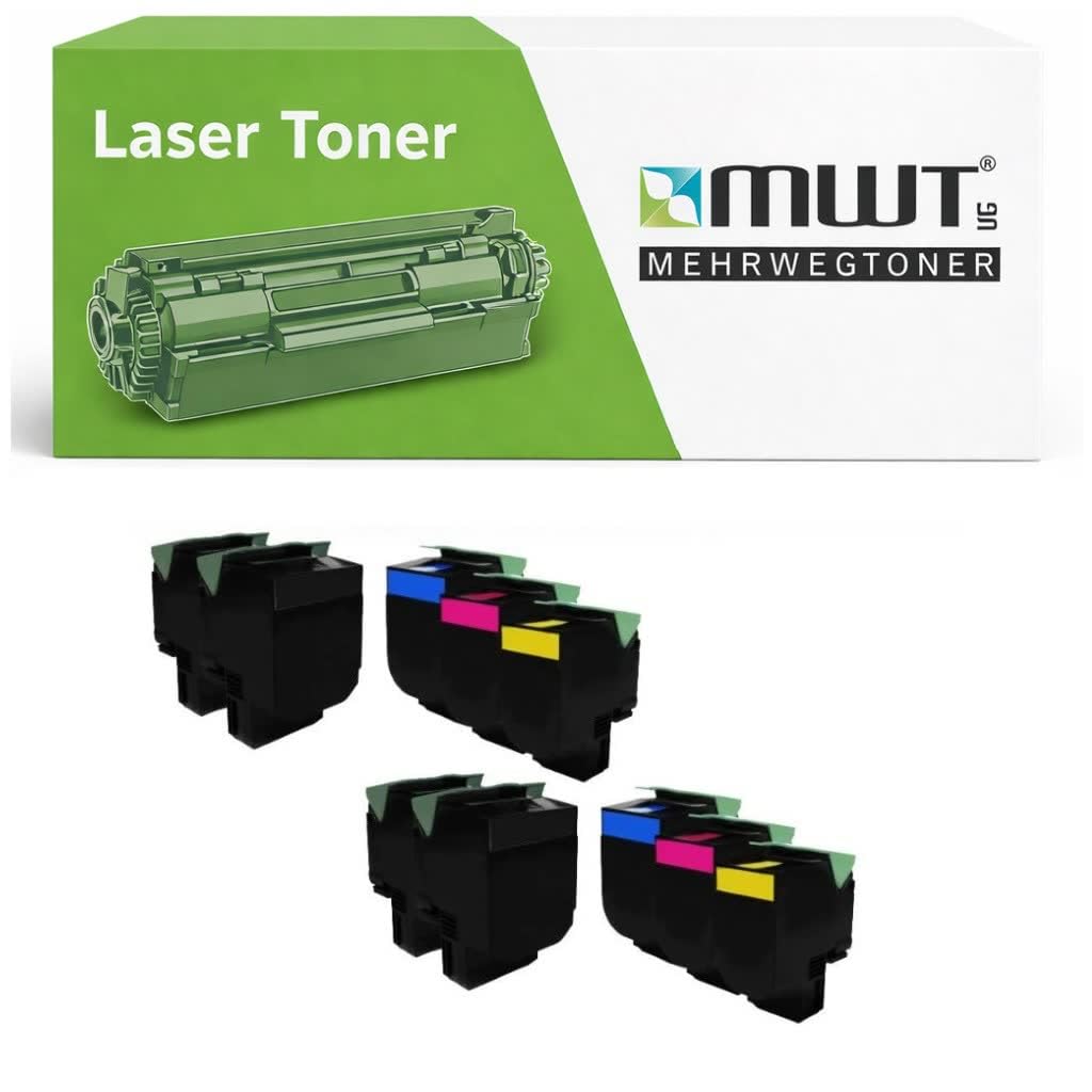 Mehrwegtoner Tóner XXL compatible con Lexmark CS310 CS410 CS510 sustituye a 702H con un 15% más de potencia