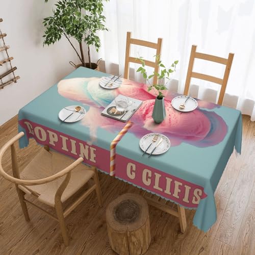 Nappe rectangulaire imperméable anti-tache pour table de cuisine - 2