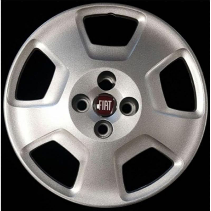 Kit de 4 tapacubos adaptables - para FIAT FIORINO/QUBO Modelo 2016 - diámetro 15" - no Originales
