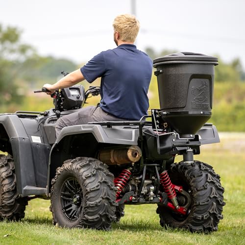 Buyers Products ATVS15A ATV All-Purpose 12V Broadcast Spreader, 15 Gallon Hopper, 5-30 ft Spread Width, Mounts to Utility Rack, 4 Wheeler Spreader for Seed, Fertilizer, Rock Salt, Deer Feed and Lawn by Buyers Products Company - Image 5