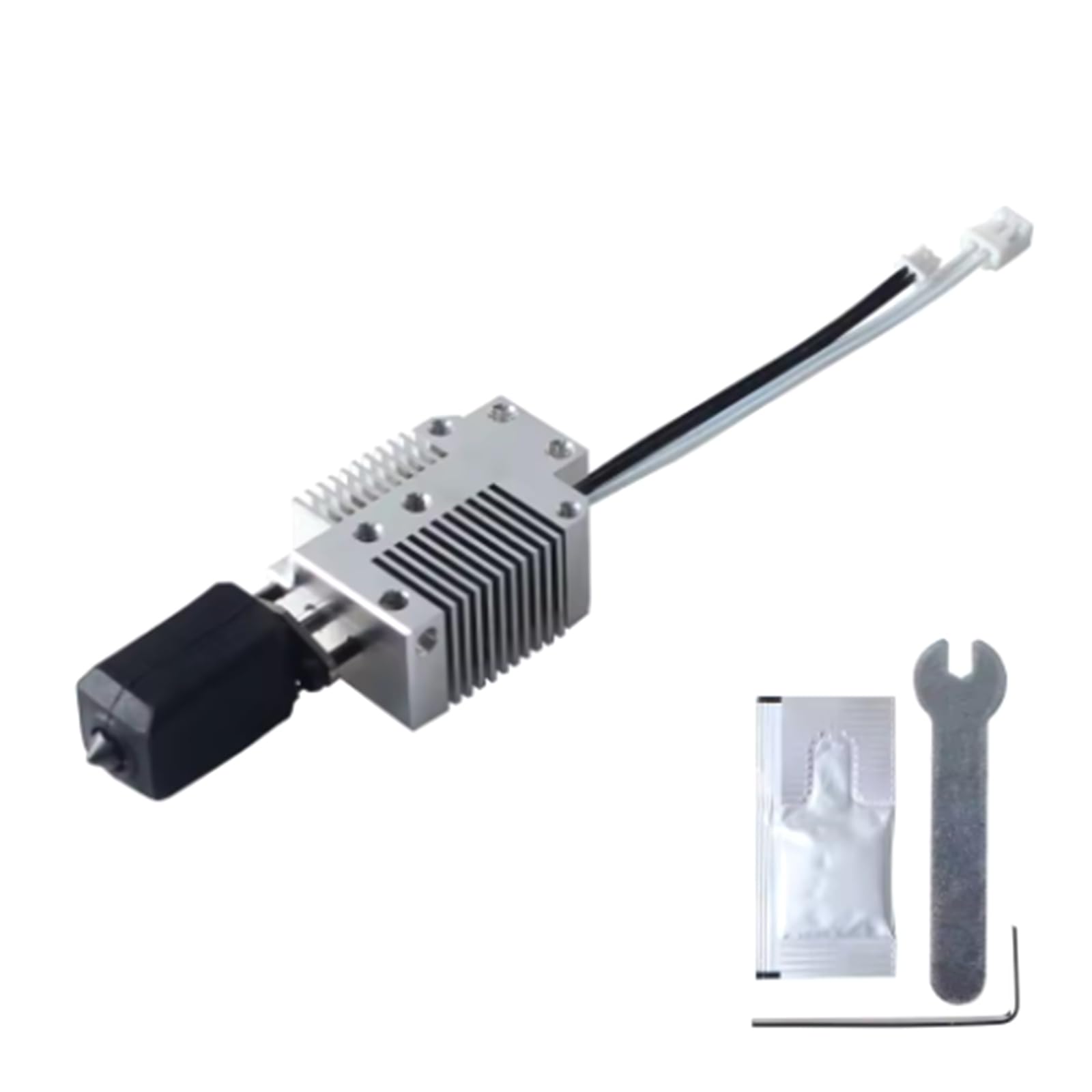3D Drucker Hotend Baugruppe, 24 V, 72 W, Ersatz, kompatibel mit SV08, 0, 4 mm Düse aus gehärtetem Stahl, Upgrade der Thermistor Temperaturregelung, Upgrade des Druckkopfs, Hot End Extrusionsreparatur