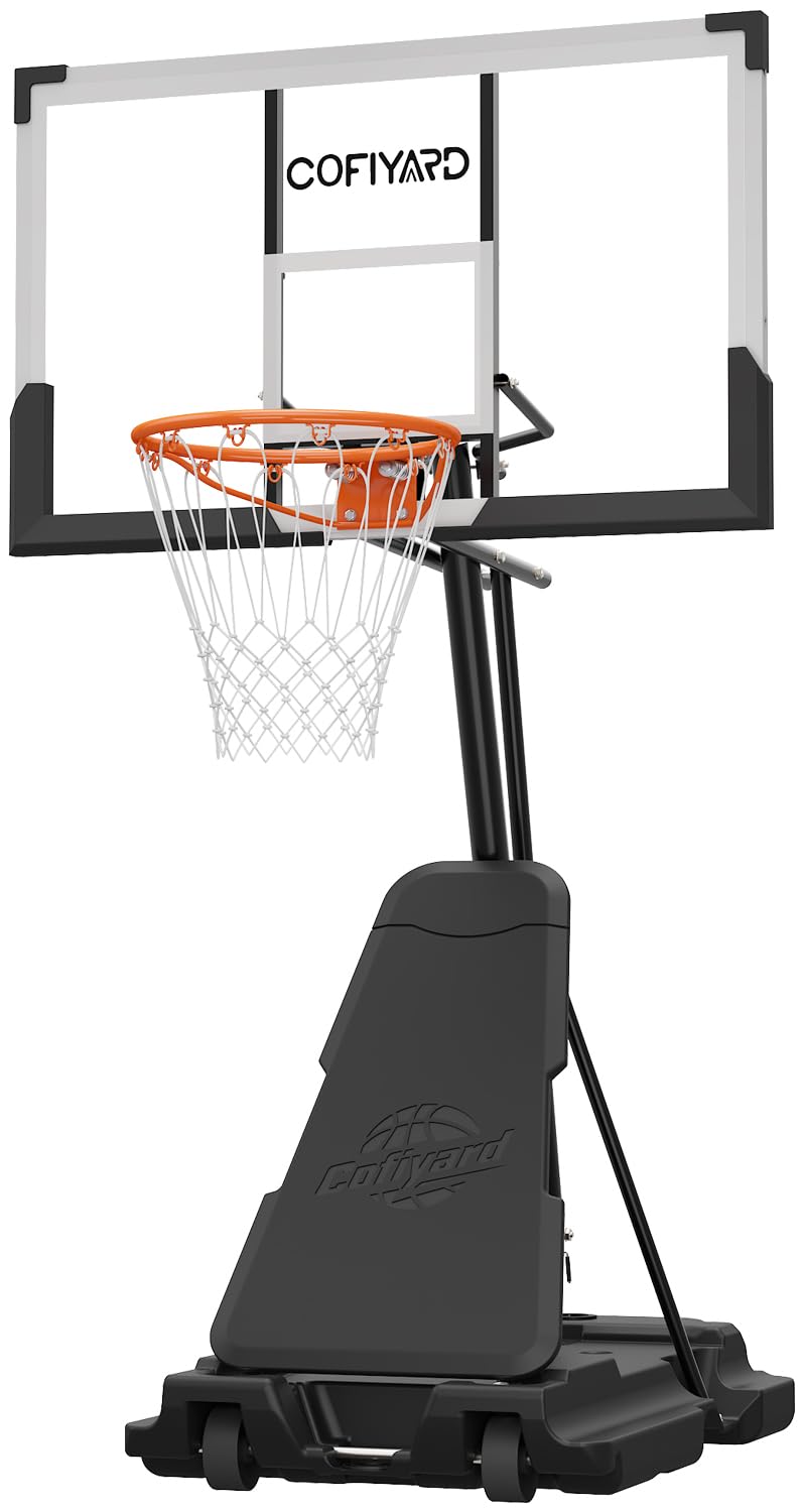 Cofiyard 54-Inch Portable Basketball Hoop