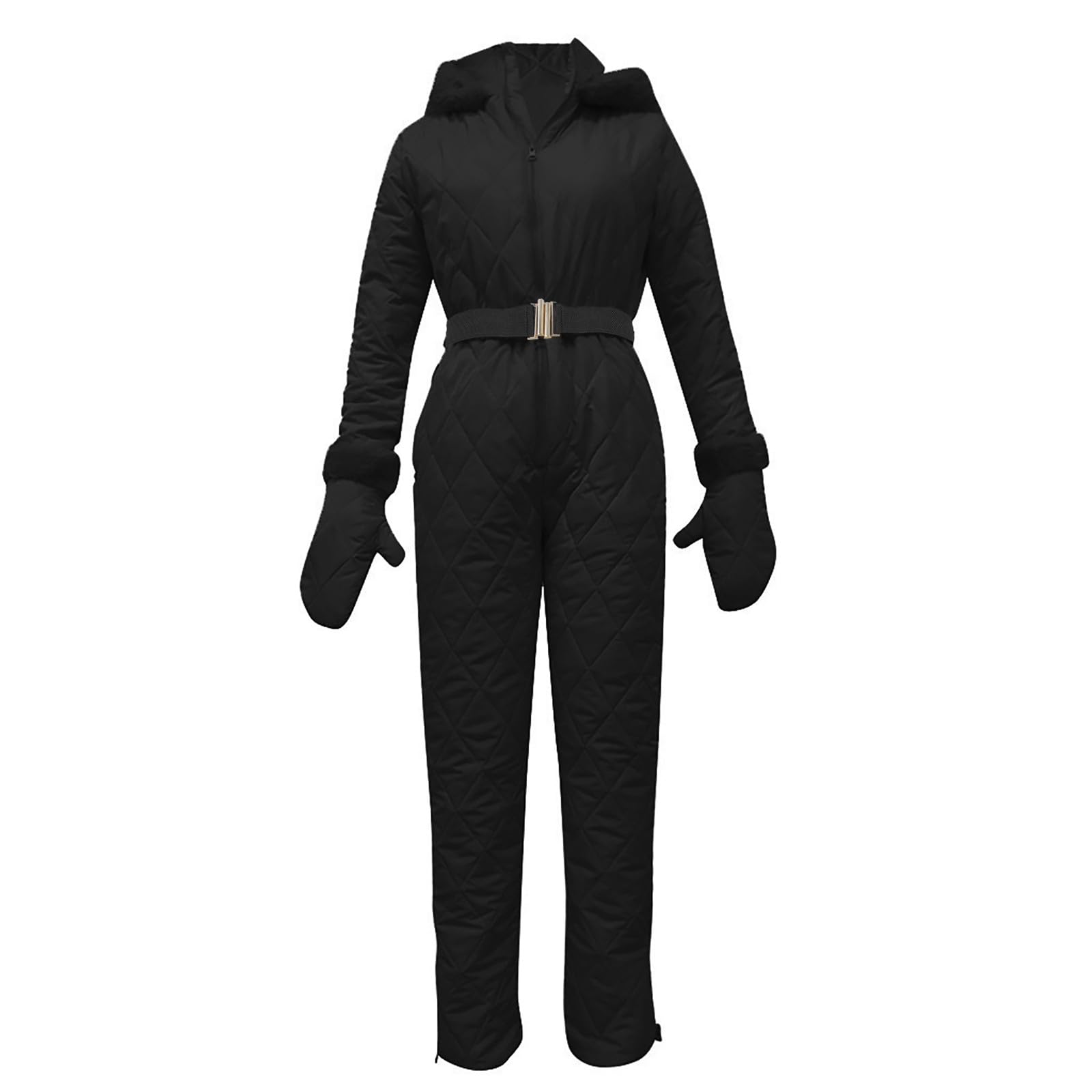 Traje De Esquí para Mujer Traje De Esquí De Una Pieza Conjunto De Traje De Esquí para Mujer Elegante Tallas Grandes Mono De Esquí para Invierno para Snowboard,Montañismo,Patinaje