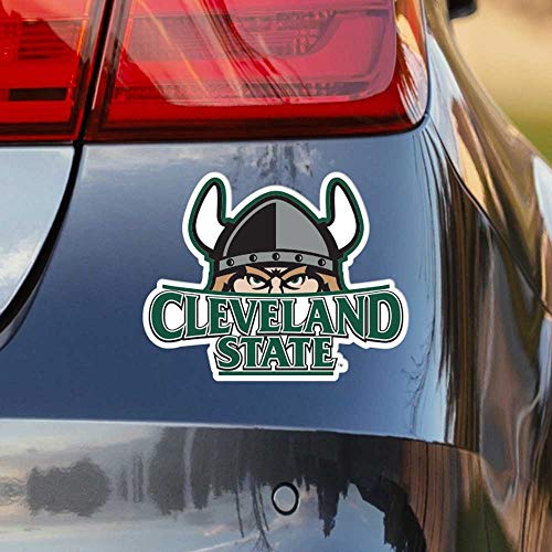 Calcomanías Cleveland State NCAA adhesivas para ventanas de coche 3