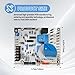 ST9120C Furnace Blower Control Circuit Board Fit For All 40403-001, 40403-002, 20054502, ST9120A, B or C Blower Controls,Replace OE# R40403-003 R40403-001 R40403-002 20054501 2010