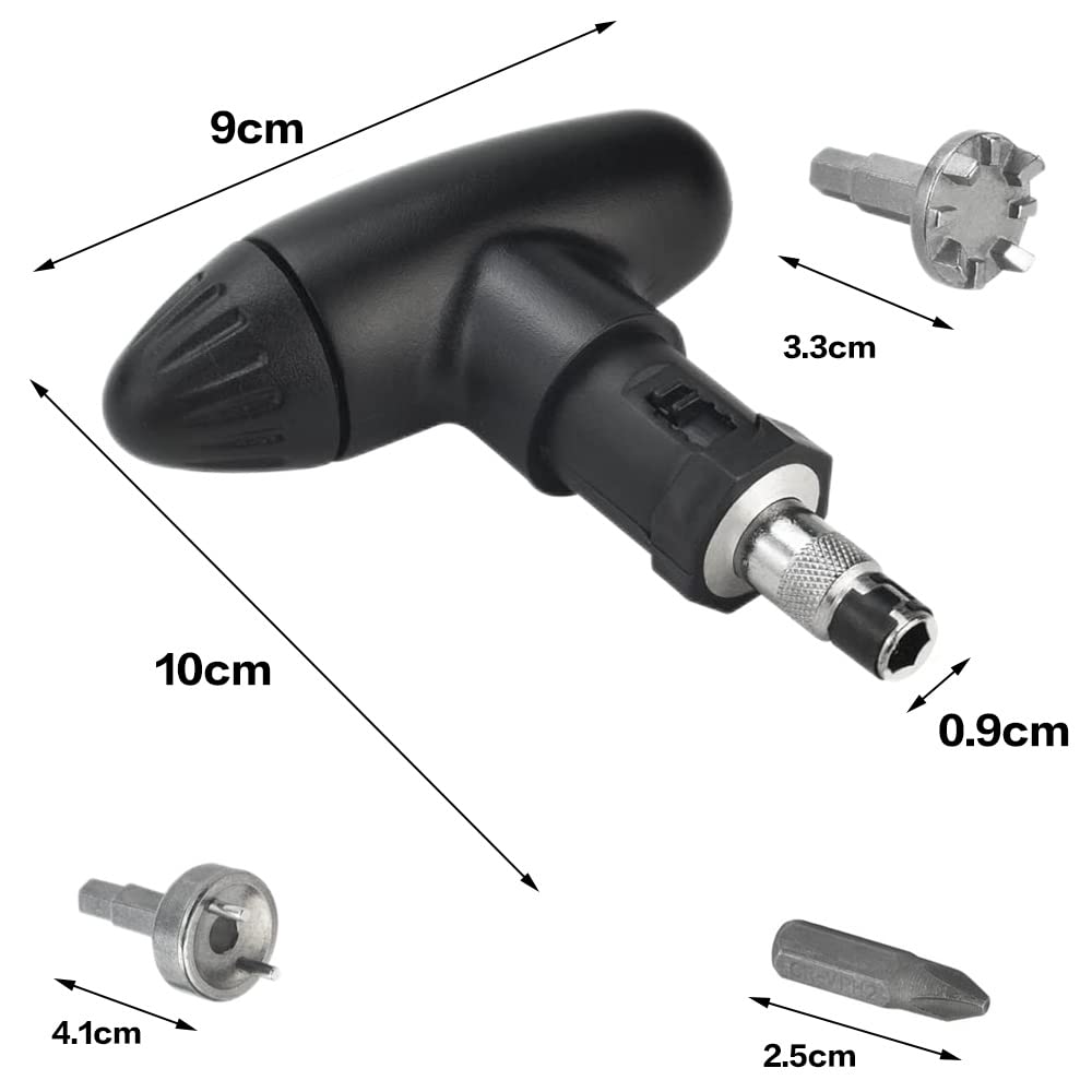 Llave para Zapatos de Golf Acero Inoxidable Herramienta Quitar Tacos Accesorio